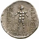 Celtic, Eastern Europe. Imitating Thasos. Silver Tetradrachm (16.6 g), 1st century BC.. EF - 2