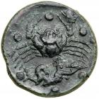 Sicily, Akragas. Æ Hexonkion (22.0 g), ca. 420-406 BC.. EF - 2