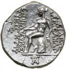 Seleukid Kingdom. Alexander I Balas. Silver Drachm (4.1 g), 152/1-145 BC.. AU - 2