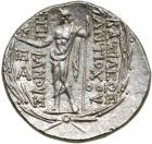 Seleukid Kingdom. Antiochos VIII Epiphanes. Silver Tetradrachm (16.7 g), sole reign, 121/0-97/6 BC.. MS - 2