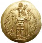 Kushano-Sasanian. Hormizd I. Gold Dinar (7.9 g), ca. AD 285-300.. MS