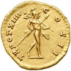 Marcus Aurelius. Gold Aureus (7.2 g), as Caesar, AD 138-161.. AEF - 2