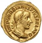 Gordian III. Gold Aureus (5.1 g), AD 238-244.. EF