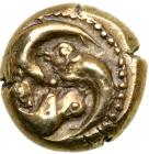 Ionia, Phokaia. Electrum Hekte (2.58 g), ca. 521-478 BC.. VF