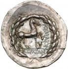 Aiolis, Kyme. Silver Tetradrachm (16.62 g), ca. 155-143 BC.. EF - 2