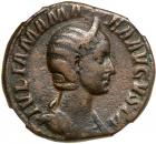 Julia Mamaea. &AElig; Sestertius (21.53 g), Augusta, AD 222-235.