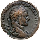 Caracalla. &AElig; Sestertius (21.56 g), AD 198-217.