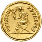 Maximianus, AD 286-305. Gold Aureus (5.4g). Cyzicus, AD 291. EF - 2