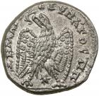 Macrinus, AD 217-218. Billon Tetradrachm (13.9g). Issued at Seleucia Pieria, AD 217-218. EF - 2