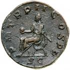 Philip I. &AElig; Sestertius (25.23 g), AD 244-249.. VF - 2