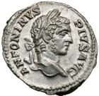Caracalla. Silver Denarius (3.47 g), AD 198-217.. EF