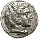 Macedonian Kingdom. Alexander III 'the Great'. Silver Tetradrachm (17.13 g), 336-323 BC.. AU