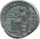 Orbiana. &AElig; Sestertius (17.76 g), Augusta, AD 225-227.. F-VF - 2