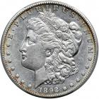 1892-CC Morgan Dollar. PCGS AU50