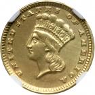 1857-D $1 Gold Indian