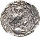 Attica, Athens. Silver Tetradrachm (16.78 g), ca. 168/5-50 BC. - 2