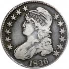 1826 Capped Bust Half Dollar. PCGS F15