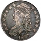 1827 Capped Bust Half Dollar. Square base 2. PCGS EF40