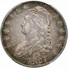 1827 Capped Bust Half Dollar. Square base 2. PCGS VF35