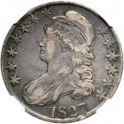 1827 Capped Bust Half Dollar. Square base 2. NGC VF30