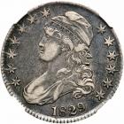 1829 Capped Bust Half Dollar. NGC VF35