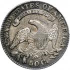 1830 Capped Bust Half Dollar. Small 0. PCGS AU50 - 2