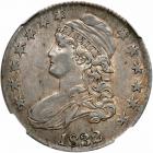 1832 Capped Bust Half Dollar. NGC AU55