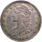 1836 Capped Bust Half Dollar. Lettered edge. PCGS EF45