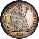 1864 Liberty Seated Half Dime. PCGS PF64