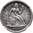 1859-O Liberty Seated Dime. NGC MS65