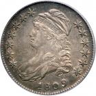 1809 Capped Bust Half Dollar. PCGS EF45