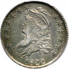 1822/1 Capped Bust Half Dollar. PCGS AU50