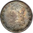 1827 Capped Bust Half Dollar. Square base 2. PCGS MS64