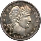 1893-S Barber Half Dollar. PCGS MS65