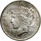 1928-S Peace Dollar. PCGS MS65