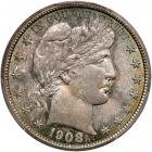 1908-D Barber Half Dollar. PCGS MS66