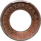 1852 Pattern Gold Dollar. Copper, plain edge. PCGS PF66