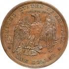 1879 Pattern Dollar. Copper, reeded edge. PCGS PF64 - 2