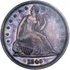 1840 Liberty Seated Dollar. PCGS PF62