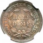 1859 Liberty Seated Half Dime. NGC MS68 - 2