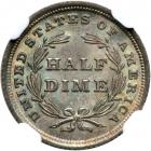 1839 Liberty Seated Half Dime. NGC MS67 - 2