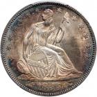 1855 Liberty Seated Half Dollar. Arrows. PCGS MS65