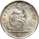 1872-S Liberty Seated Half Dollar. NGC MS65