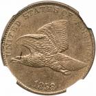 1858/7 Flying Eagle Cent. NGC MS63