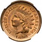 1894 Indian Head Cent. NGC MS66