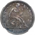 1870-CC Liberty Seated Dollar. NGC AU55