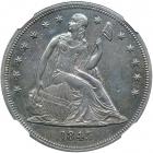 1845 Liberty Seated Dollar. NGC MS62