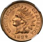 1889 Indian Head Cent. NGC MS65