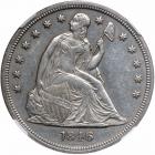 1846 Liberty Seated Dollar. NGC AU53