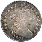 1805 Draped Bust Half Dime. PCGS AU53